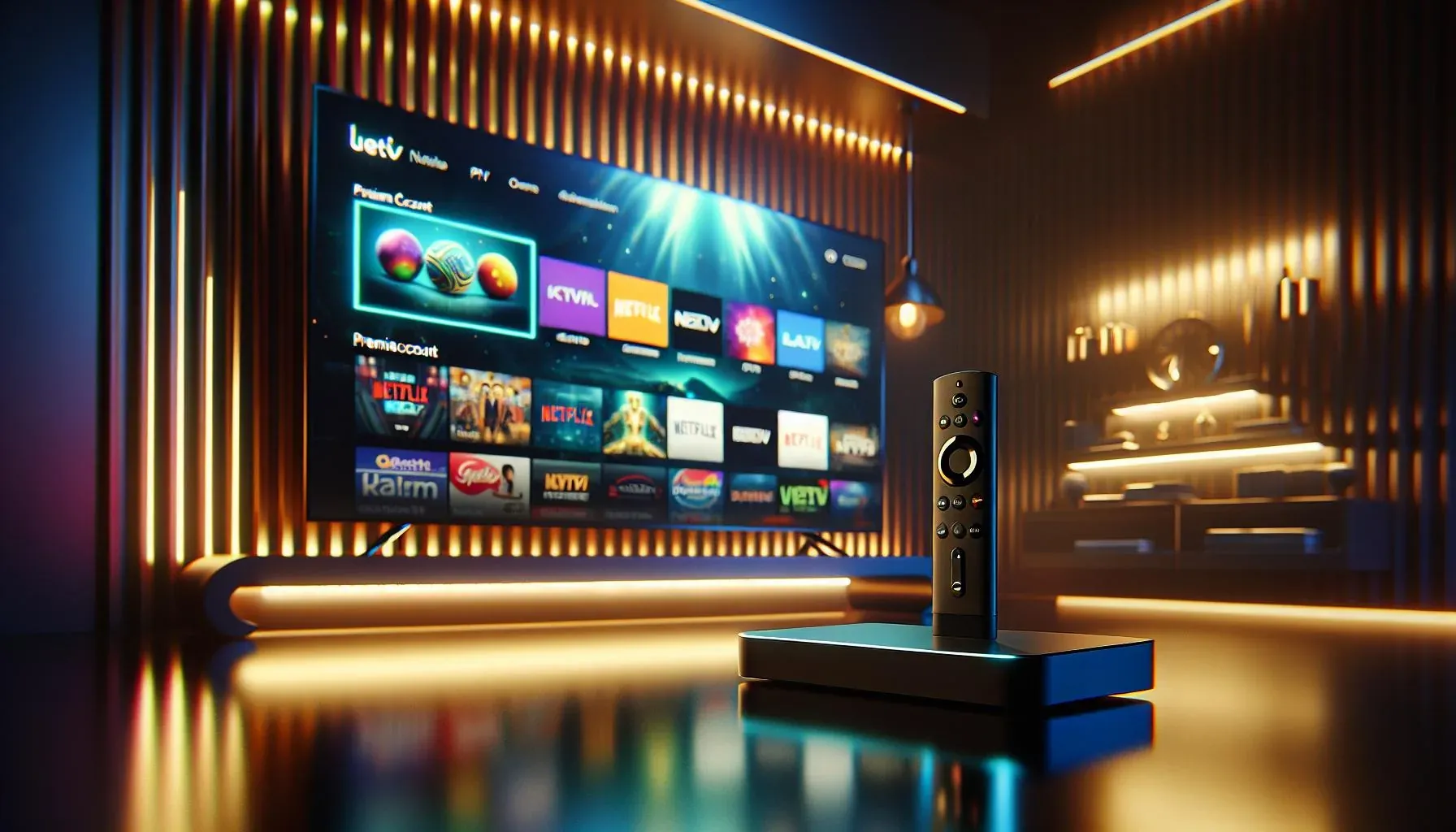 Abonnement IPTV Almanya Sky, DAZN und Netflix in einem Paket
