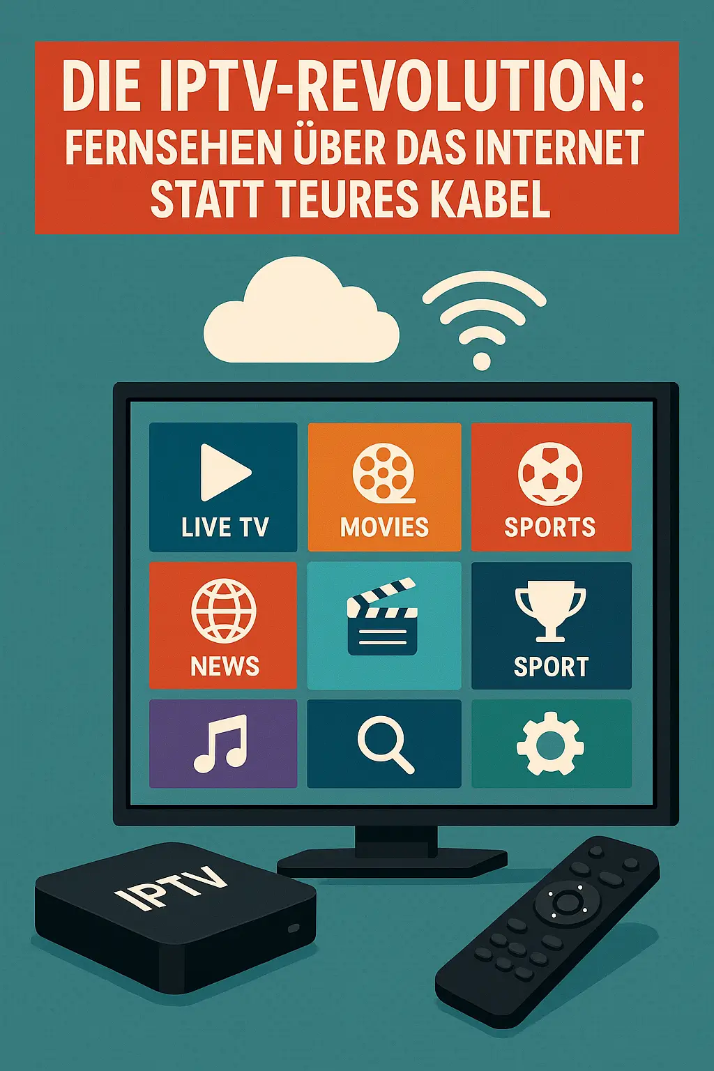 IPTV kaufen 2025 und nie wieder teures Kabelfernsehen zahlen